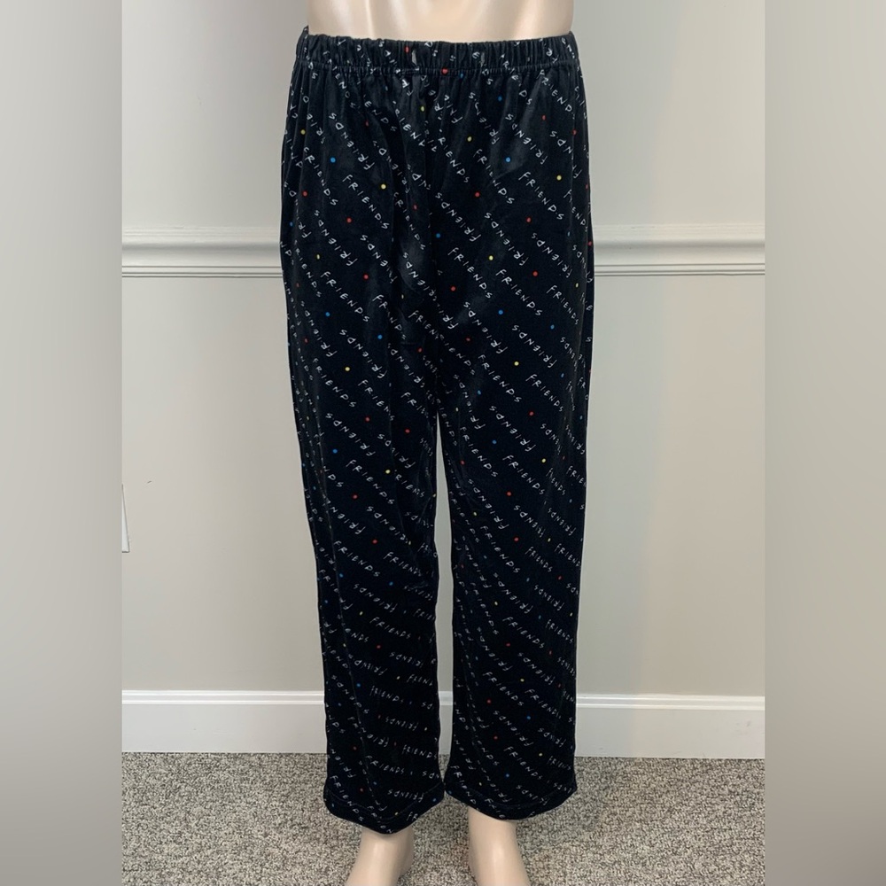 Friends Black Pajama Pants